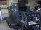 Heidelberg MOZ Offset two colors