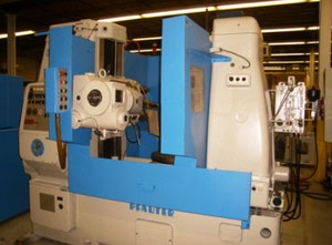 Used Pfauter P 630R Gear hobbing manual machine. Fanuc 4 Axis, 8.5'' Max Rotor Dia., New 2010