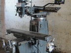 Used LAGUN, 10" X 50" Vertical knee and column milling machine
