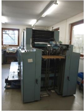 Used MAN Roland PRACTICA PRZ 00 Offset two colours Used machines - Exapro