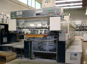 Used 1991 KOMORI L428 20" x 28" -52 cm x 72 cm Offset four colours