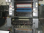 Used HEIDELBERG MOZ Offset two colours