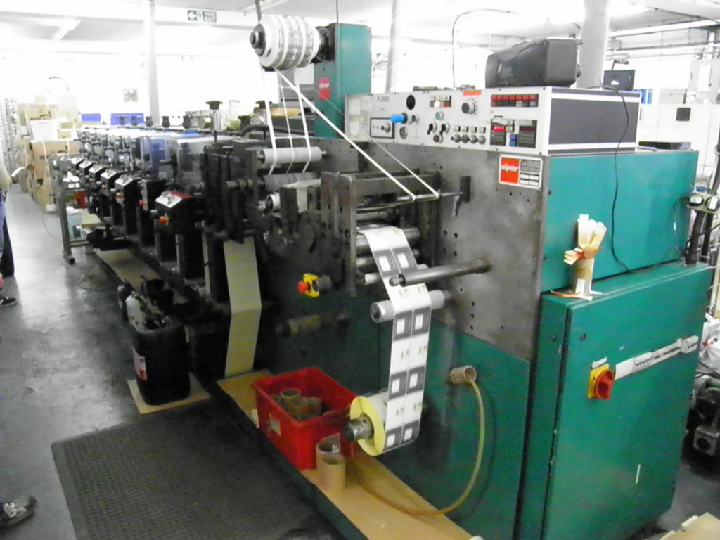 Used Nilpeter F200 Labels printing machine - flexo Used machines - Exapro