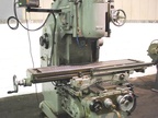 Used HITACHI SEIKI, Model 2ML-V Bed type vertical milling machine.