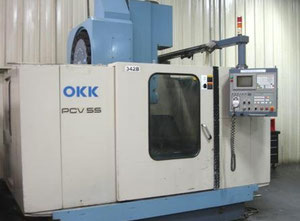 Used OKK, Model PCV-55. Vertical machining centre