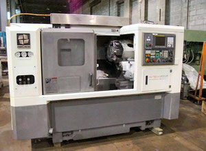 Used HWACHEON, Model Hi-Tech 200A. Cnc lathe, w/ Fanuc Oi-TC CNC Control