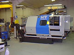 Used HITACHI-SEIKI HT-25S. Cnc Lathe, w/ Automatic Coordinate System