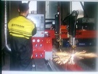 Used PIERCE RUR 3000 GP Cutting machine