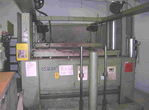 Used Geiss DU 2000 x 1000 T2 Sheet processing machine