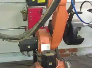 Welding Line with Used Kuka KR6/2 Industrial robot