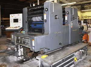 Used Heidelberg  MOZP Offset two colours