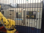 Used HWACHEON HI-TECH 200 A-M Cnc lathe + Fanuc robot