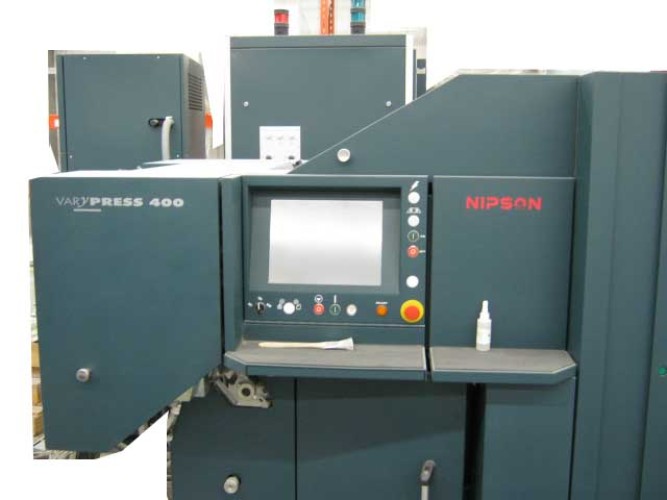 Nipson Machine Machine's specifications - Nipson VaryPress 400-20 Used machines - Exapro