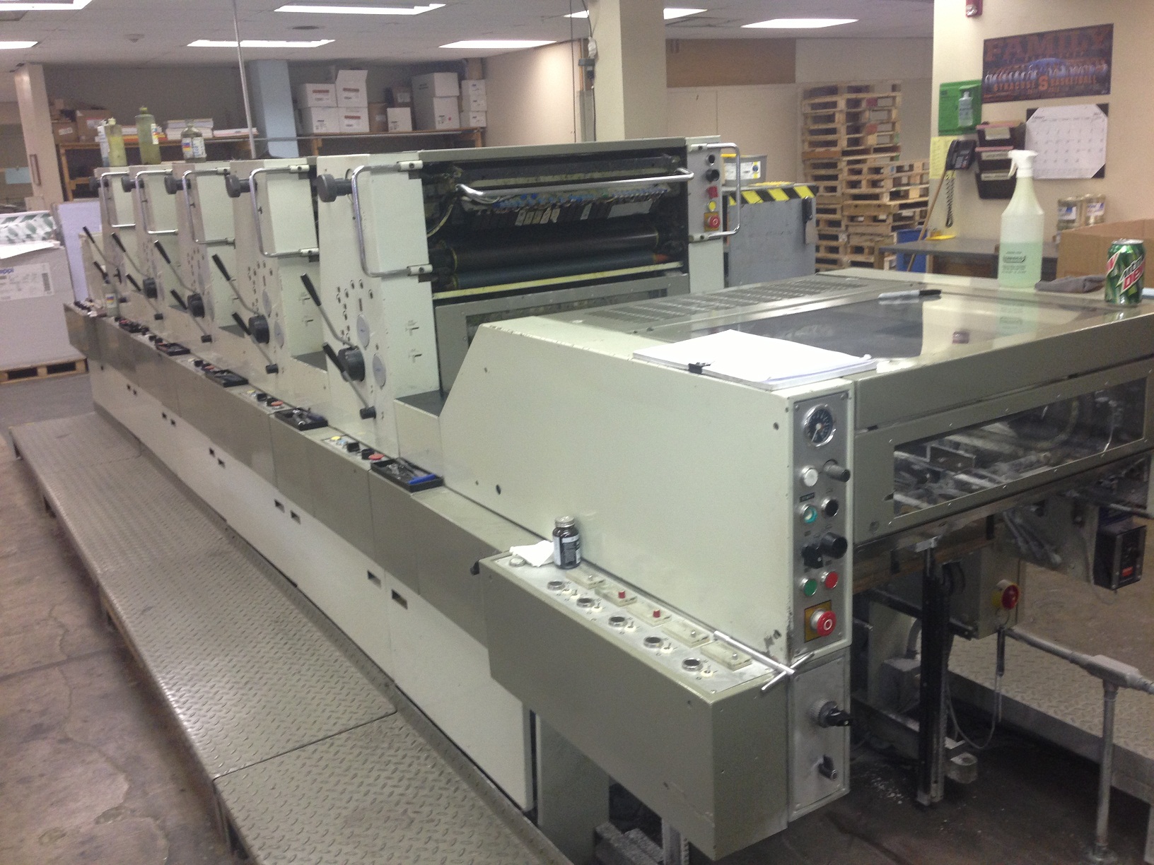 Machine's specifications - Adast 755P Used machines - Exapro