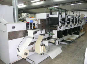 Nilpeter F3000 Labels printing machine - flexo