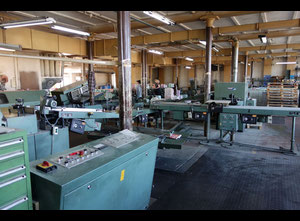 Used Muller Martini StarBinder Line Perfect binder
