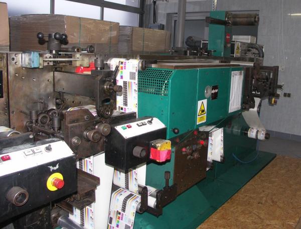 Used Nilpeter F200 Labels printing machine - flexo Used machines - Exapro