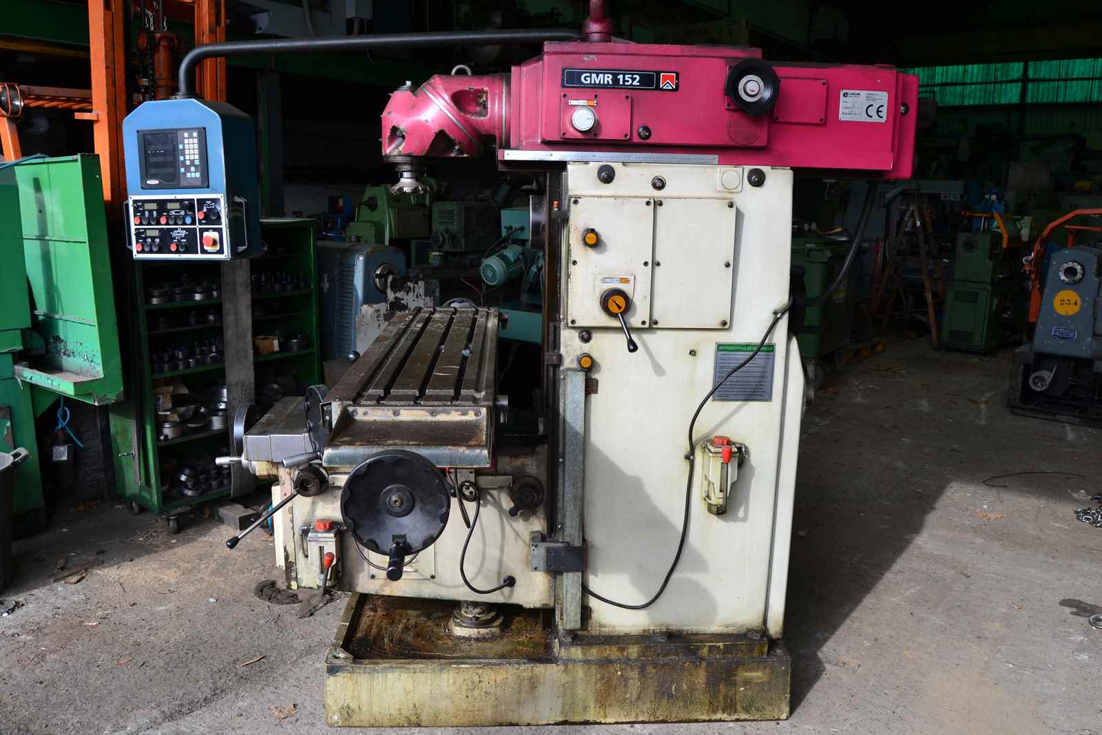 Machine's specifications - Lagun GMR 152 Used machines - Exapro