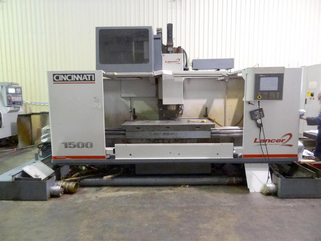 Machine's specifications - Cincinnati LANCER 1500 Used machines - Exapro