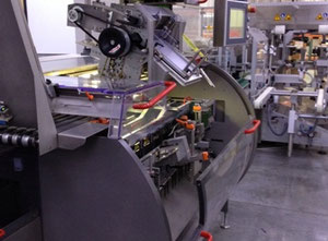 Used BOSCH CUT 120 Cartoning machine WITH LEAFLET INSERTER & PRODUCT FEEDER
