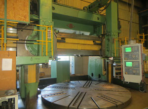 KOLOMNA 1540F1 vertical turret lathe with cnc