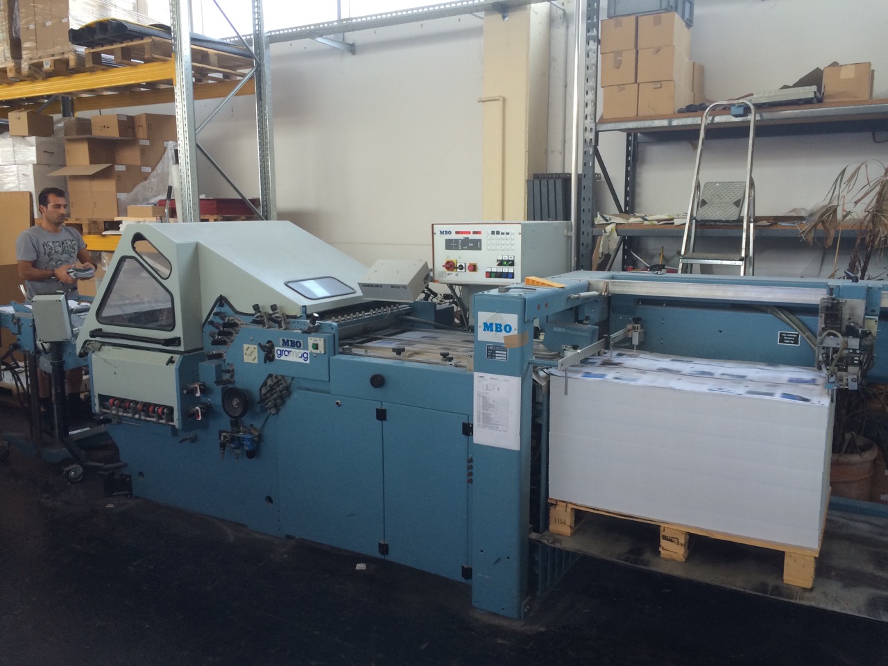 MBO folder K 76/6 Used machines - Exapro