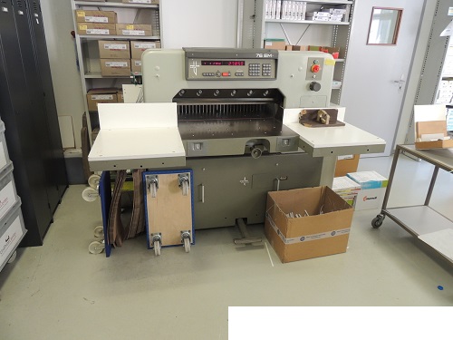 POLAR 76 EM Paper guillotine Used machines - Exapro