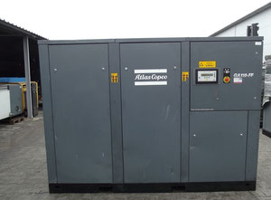 Used Atlas Copco GA110FF Oiled screw compressor