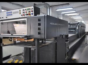 Used Heidelberg Speedmaster SM 72 FP LX Offset five colours