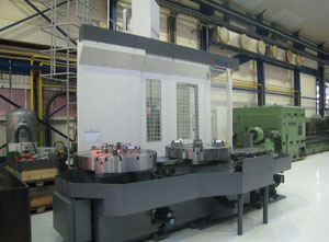 HANKOOK VTC125 E APC vertical turret lathe