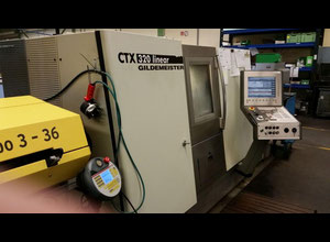Used Gildemeister CTX 320 linear V5 cnc lathe