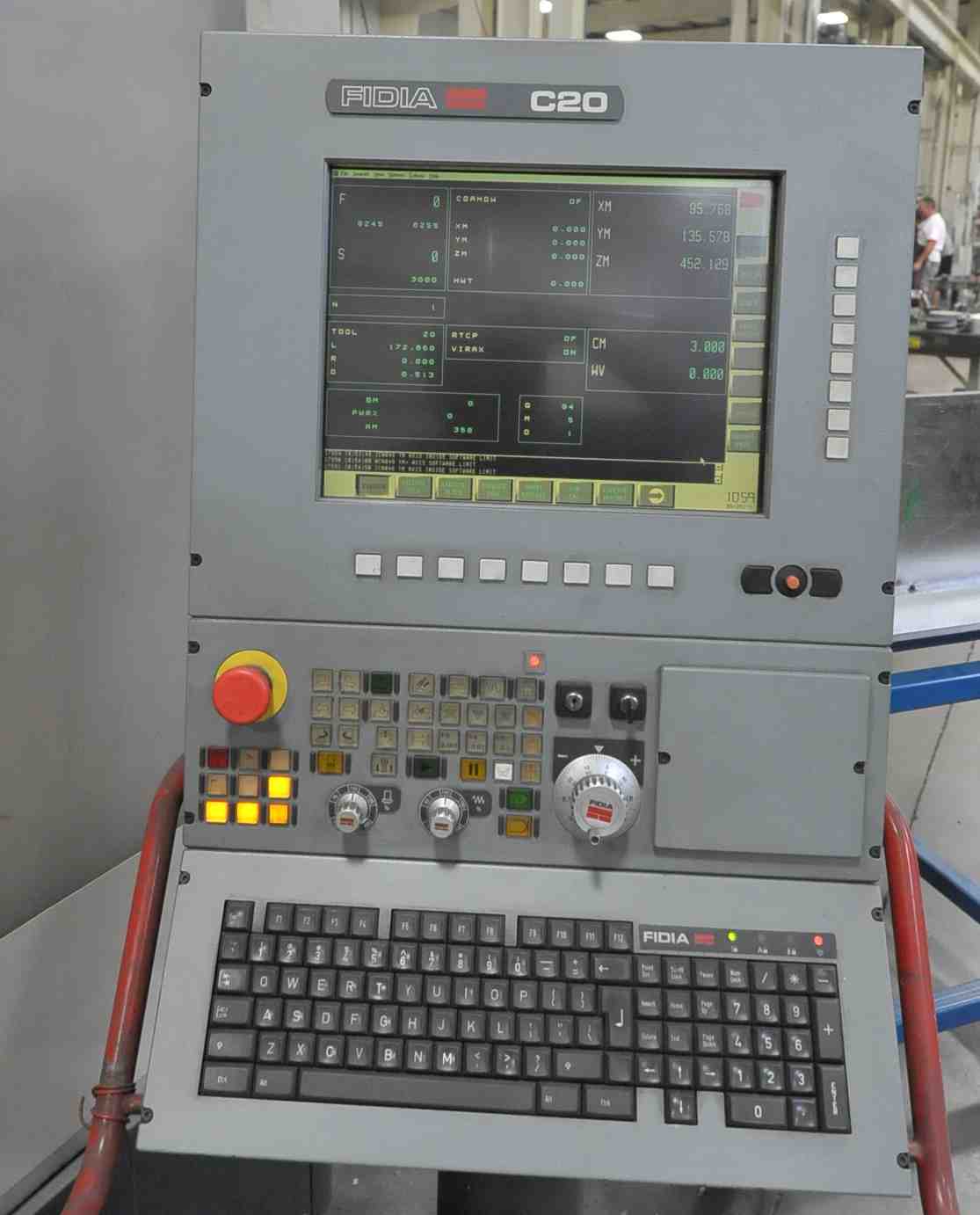 Machine's specifications - Fidia K165 VMC Used machines - Exapro