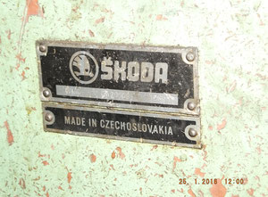 Skoda W160 Table type boring machine CNC