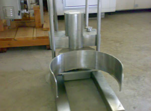 CORA - MOBILE STAINLESS STEEL HYDRAULIC  DRUM TRUCK LIFT
