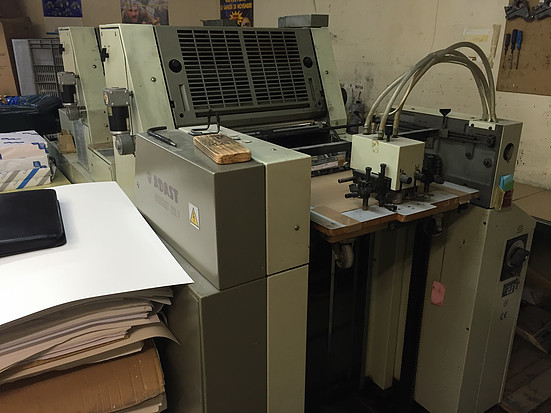 Machine's specifications - Adast 526 P Used machines - Exapro