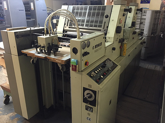 Machine's specifications - Adast 526 P Used machines - Exapro