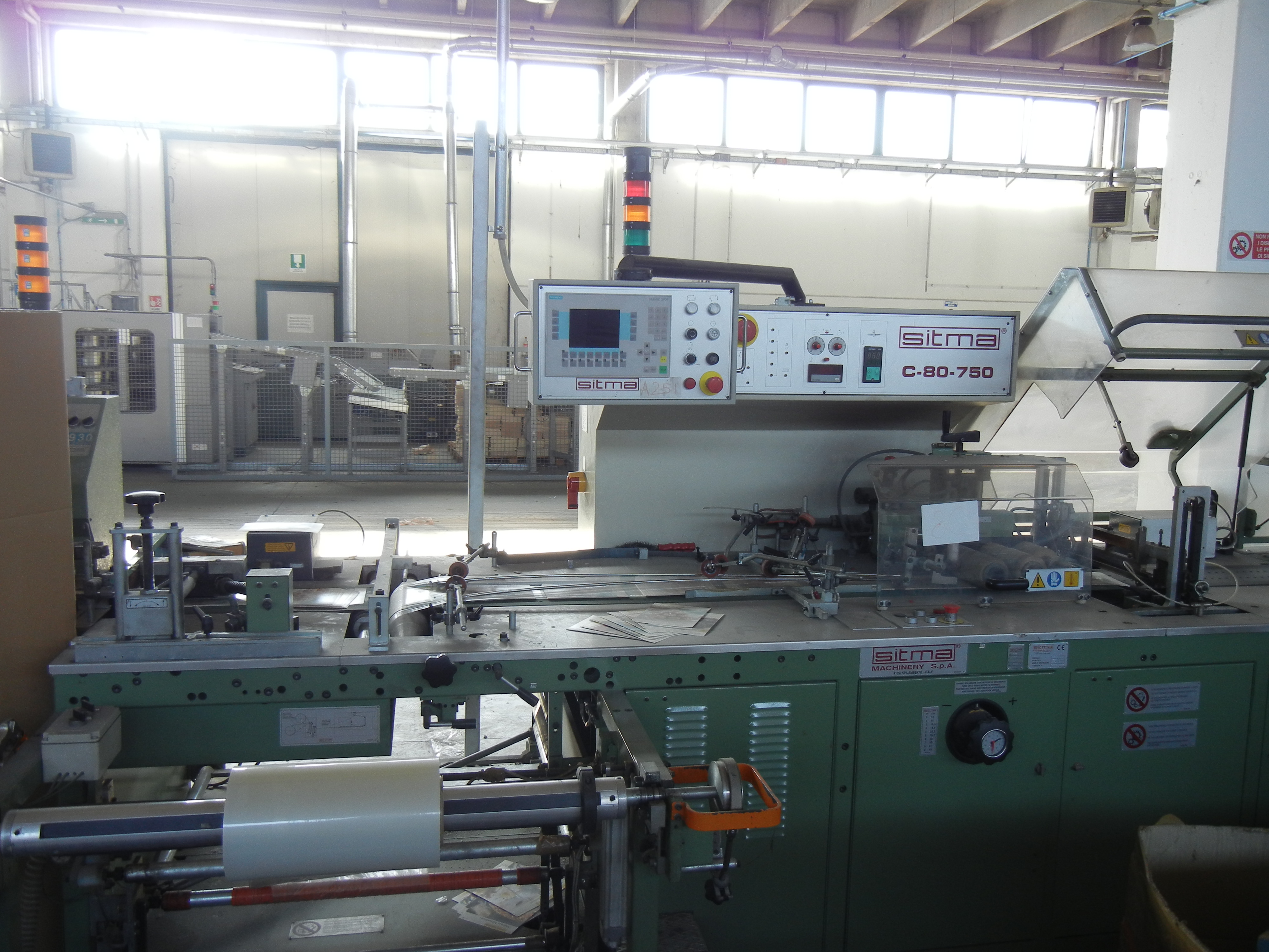 Machine's specifications - Sitma C 80 / 750i Used machines - Exapro