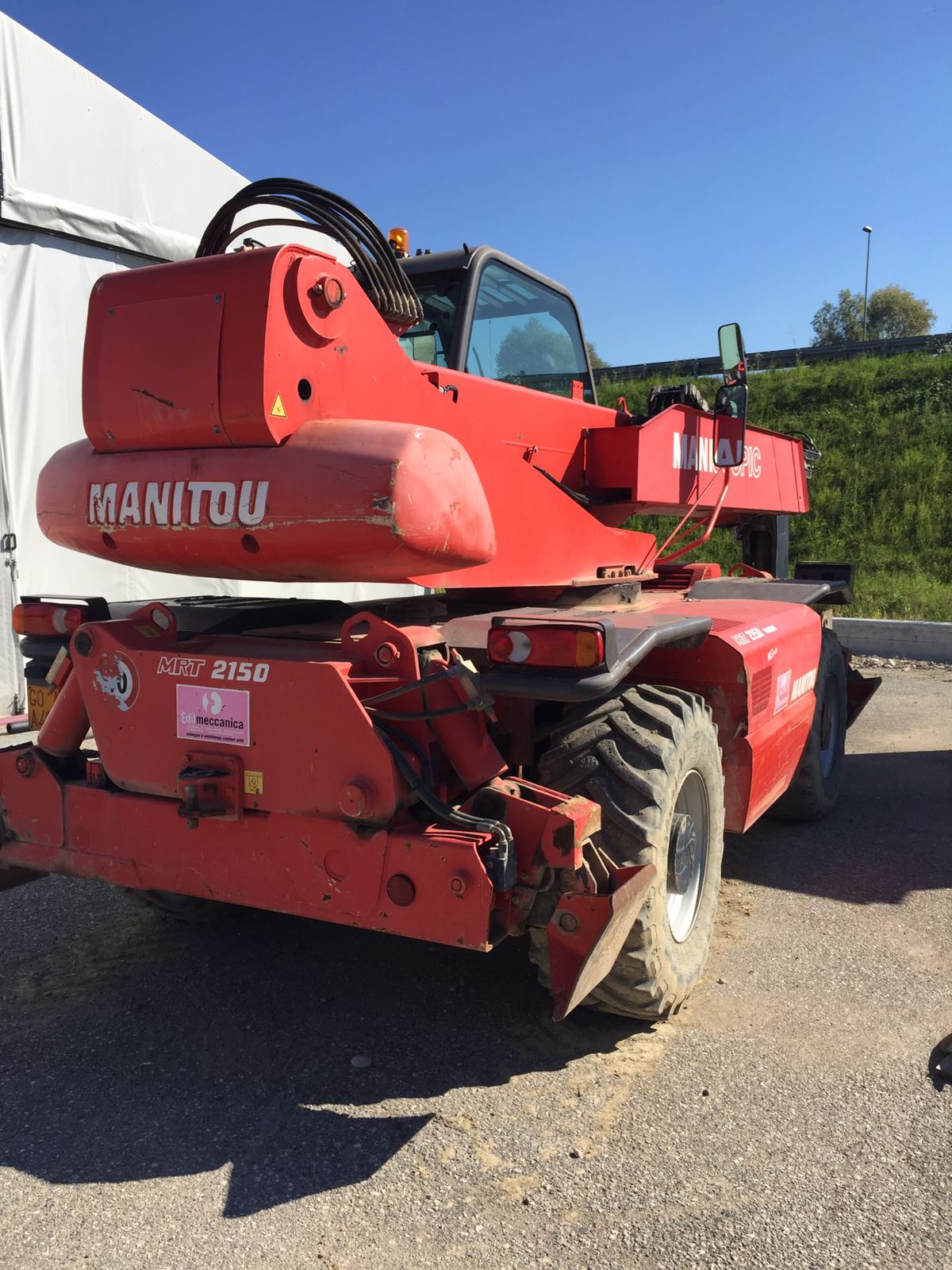 Machine's specifications - Manitou MRT 2150 Used machines - Exapro