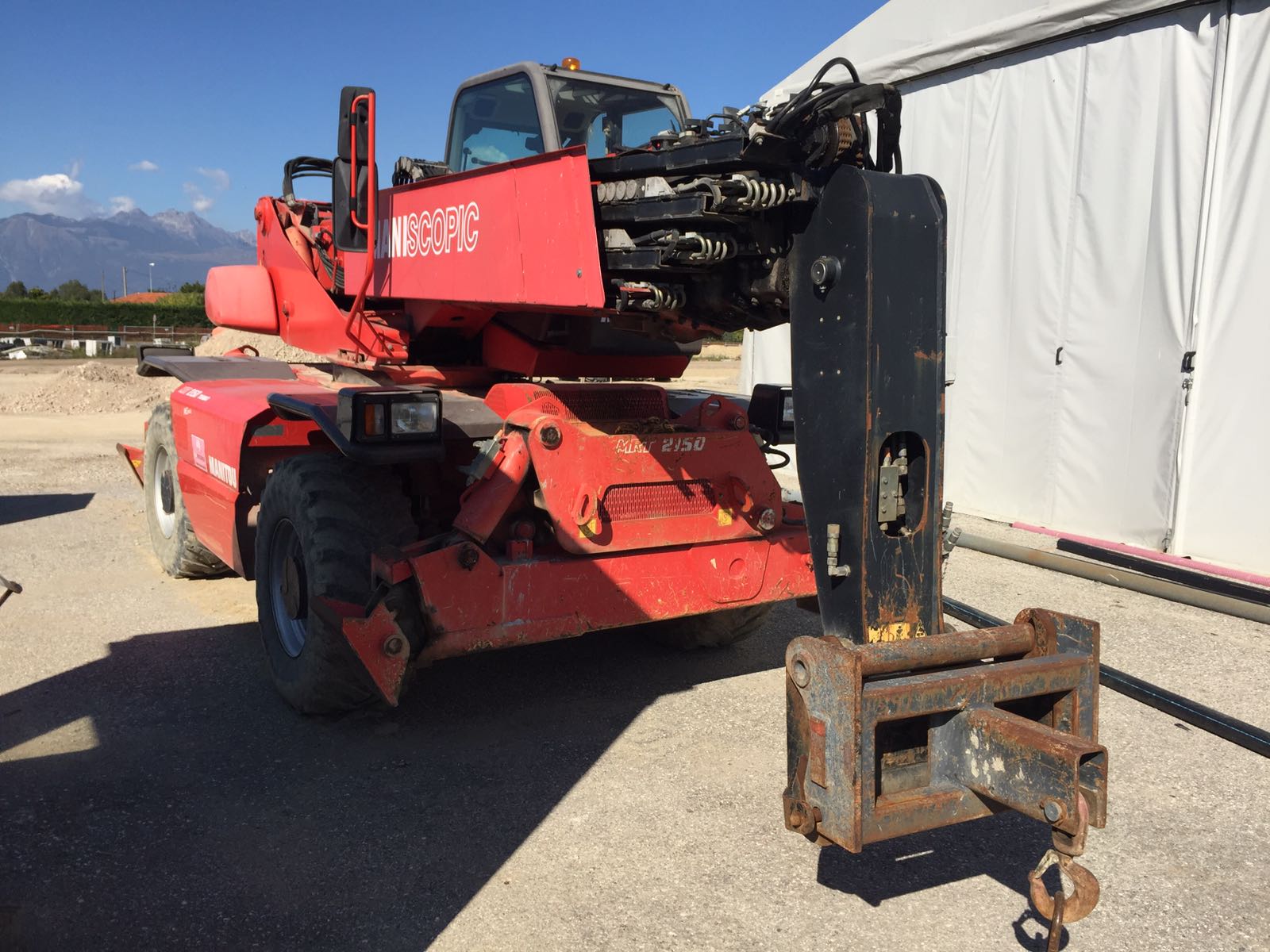 Machine's specifications - Manitou MRT 2150 Used machines - Exapro