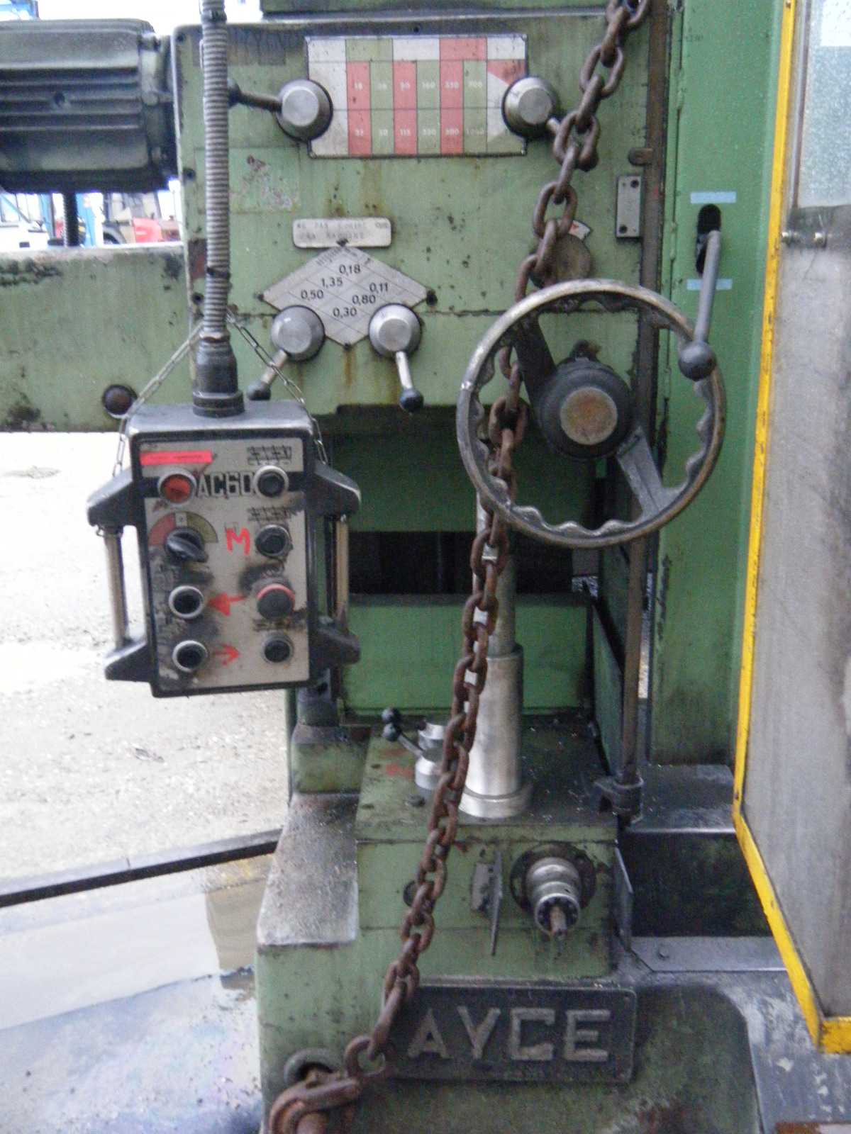 Machine's specifications - Ayce AC 60 Used machines - Kitmondo