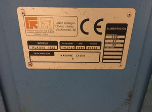Prima Industrie Platino 1530 laser cutting machine