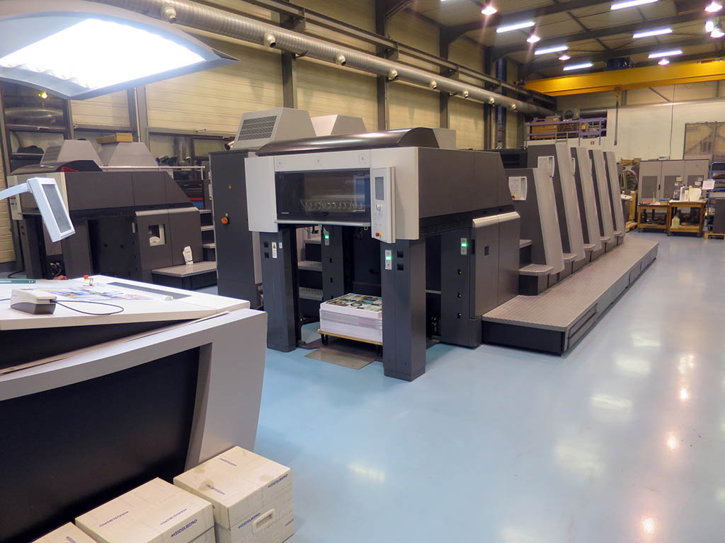 Heidelberg Speedmaster XL 75-4+L Offset four colours Used machines - Exapro