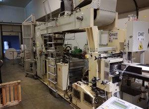 NEW PRICE! OMET TV 503 Napkin folding machine +  MULTIPACK NK 50  packaging machine
