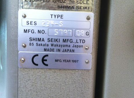 Shima Seiki SES 234 S P71129140