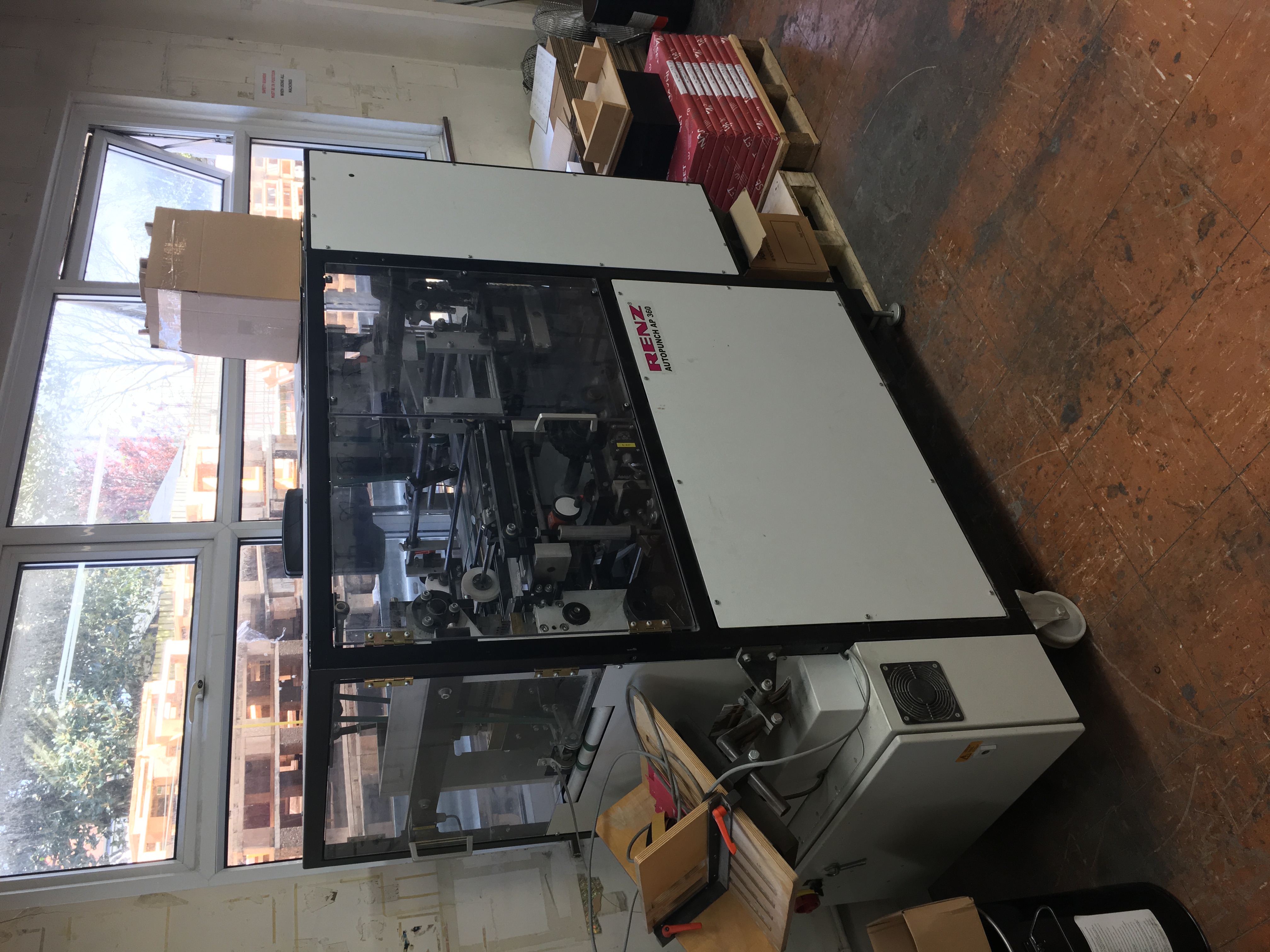 Machine's specifications - Renz AP360 Used machines - Exapro