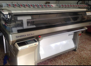 Shima Seiki 122 FF gg3 Flat knitting machine