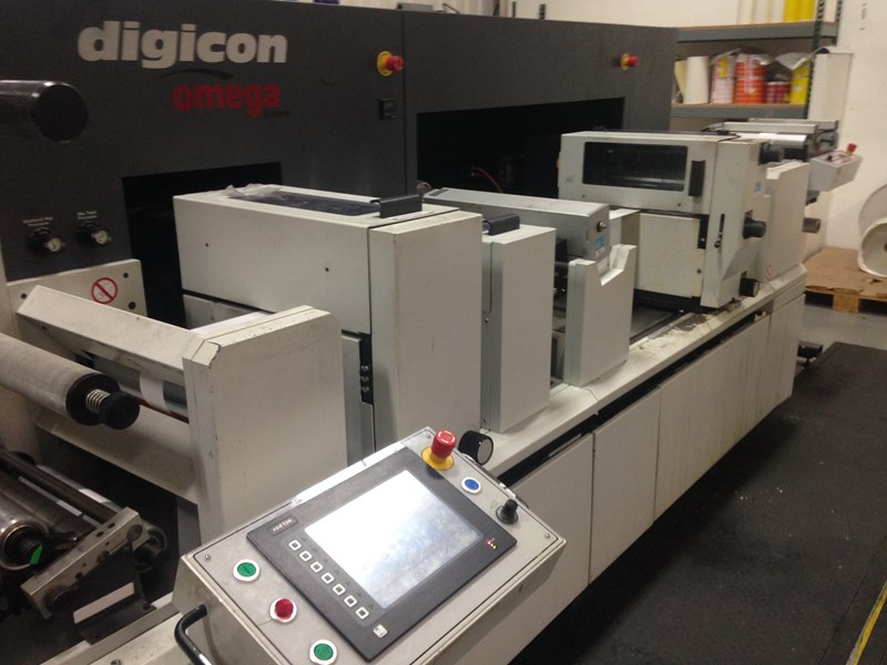 DIGICON OMEGA Label printing machine Used machines - Exapro