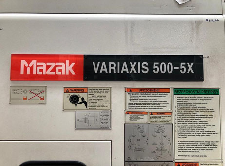 Mazak VARIAXIS 500-5X P91024186