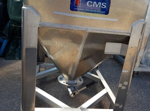 CMS EUROBIN 900 L - Aluminium bin IBC used