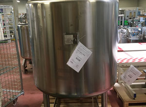 Δεξαμενή Pierre Guerin agitée, inox 1920 litres